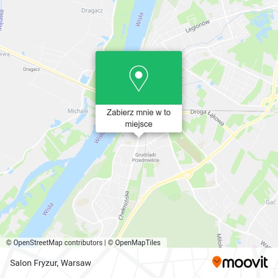 Mapa Salon Fryzur