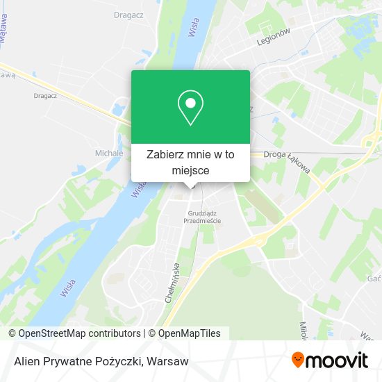 Mapa Alien Prywatne Pożyczki