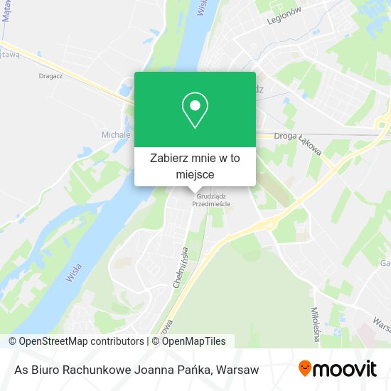 Mapa As Biuro Rachunkowe Joanna Pańka