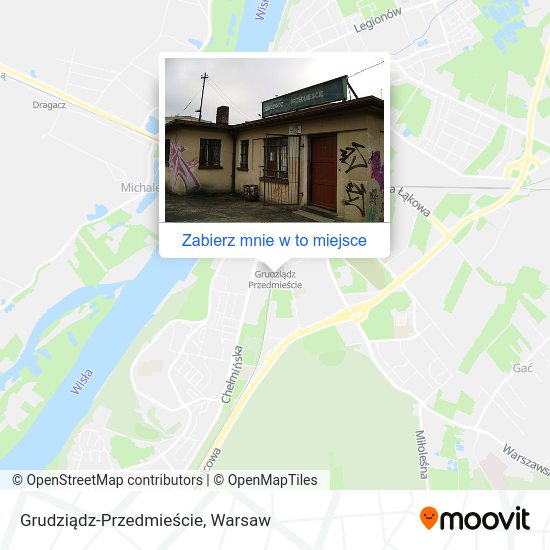 Mapa Grudziądz-Przedmieście