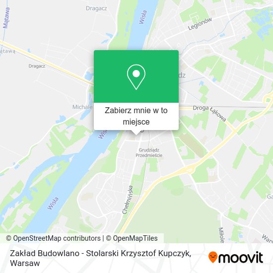 Mapa Zakład Budowlano - Stolarski Krzysztof Kupczyk