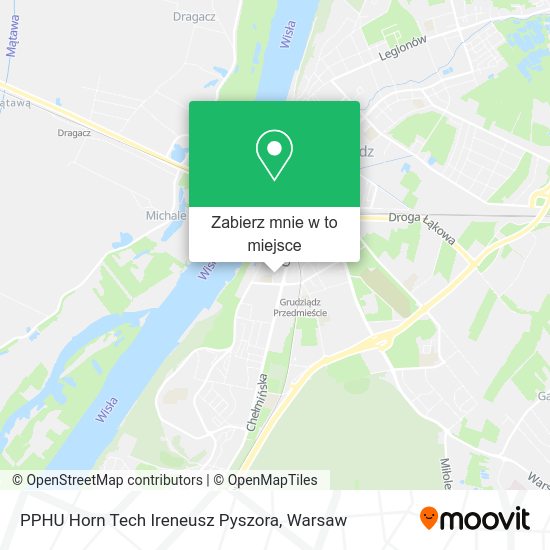 Mapa PPHU Horn Tech Ireneusz Pyszora