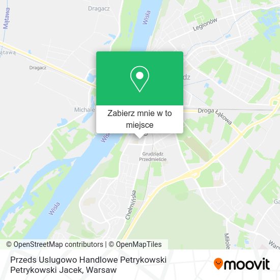 Mapa Przeds Uslugowo Handlowe Petrykowski Petrykowski Jacek