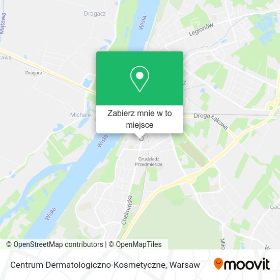 Mapa Centrum Dermatologiczno-Kosmetyczne