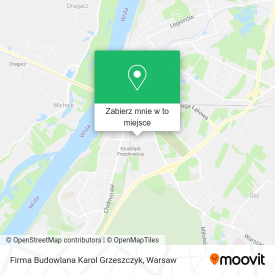 Mapa Firma Budowlana Karol Grzeszczyk