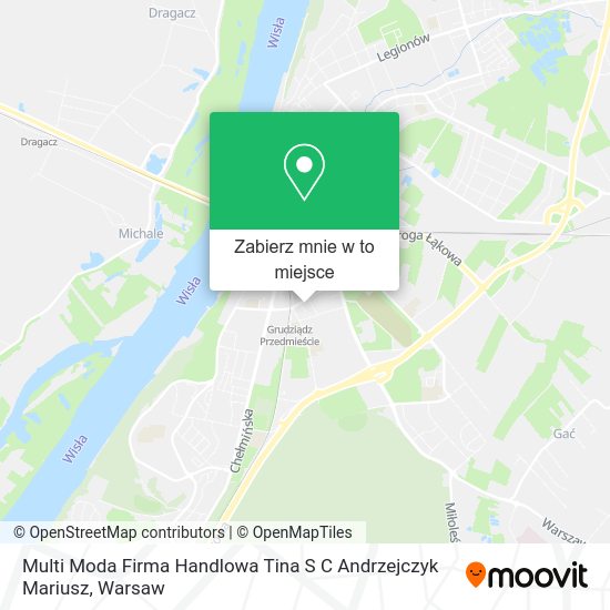 Mapa Multi Moda Firma Handlowa Tina S C Andrzejczyk Mariusz