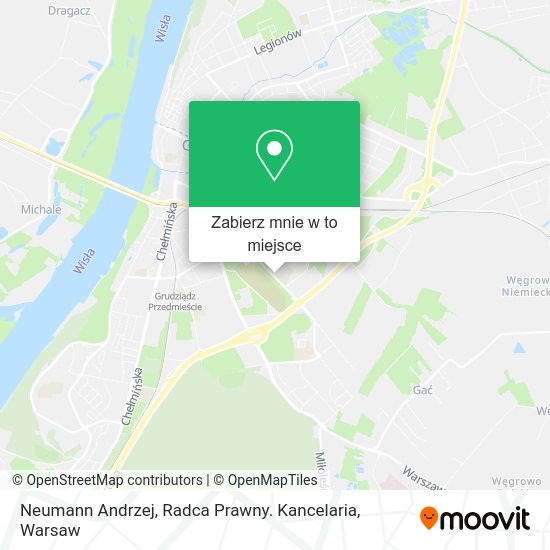 Mapa Neumann Andrzej, Radca Prawny. Kancelaria