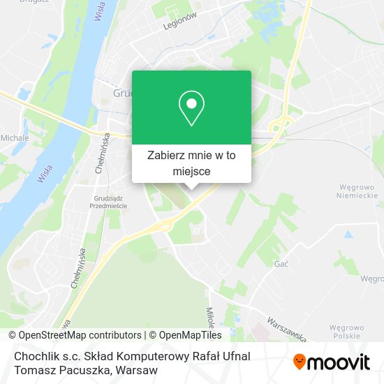 Mapa Chochlik s.c. Skład Komputerowy Rafał Ufnal Tomasz Pacuszka