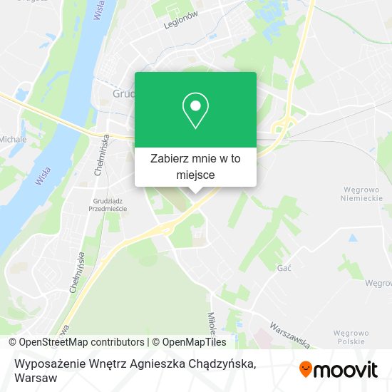 Mapa Wyposażenie Wnętrz Agnieszka Chądzyńska