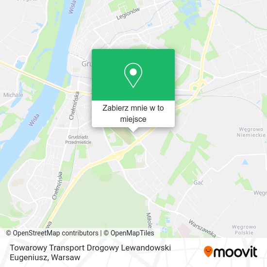 Mapa Towarowy Transport Drogowy Lewandowski Eugeniusz