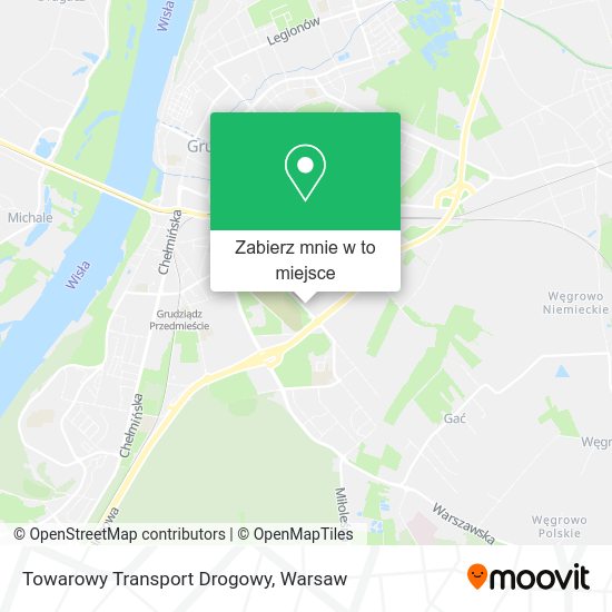 Mapa Towarowy Transport Drogowy