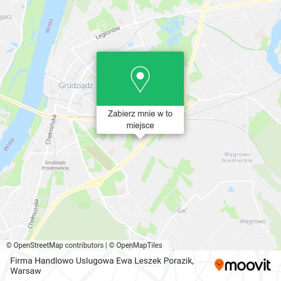 Mapa Firma Handlowo Uslugowa Ewa Leszek Porazik