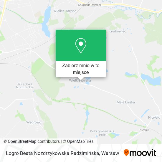 Mapa Logro Beata Nozdrzykowska Radzimińska