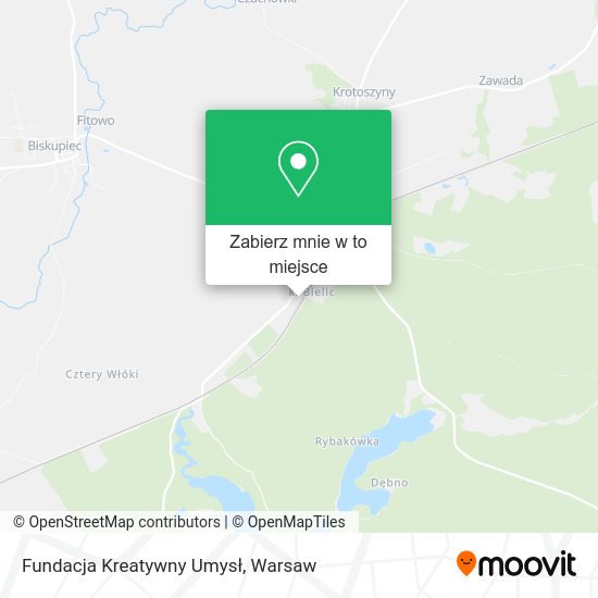 Mapa Fundacja Kreatywny Umysł