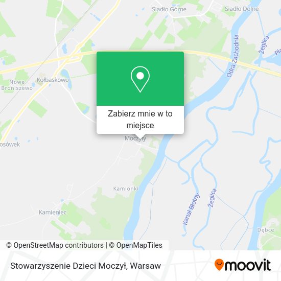 Mapa Stowarzyszenie Dzieci Moczył