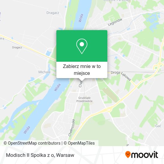 Mapa Modisch II Spolka z o