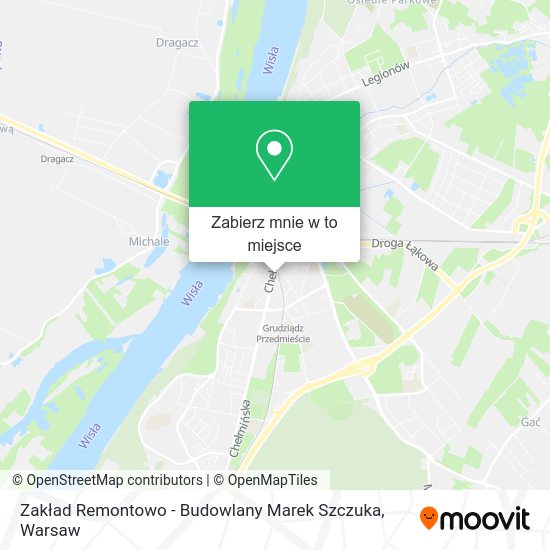 Mapa Zakład Remontowo - Budowlany Marek Szczuka