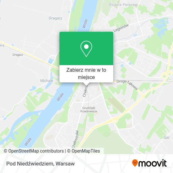 Mapa Pod Niedźwiedziem