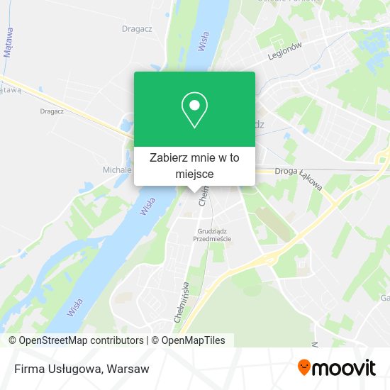 Mapa Firma Usługowa