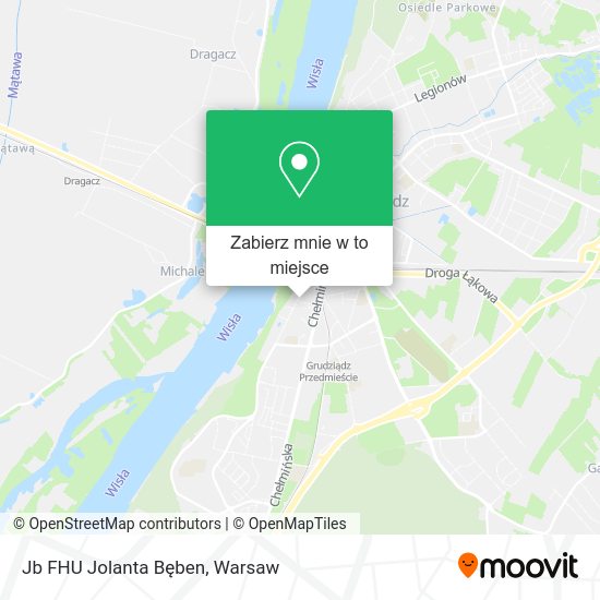 Mapa Jb FHU Jolanta Bęben