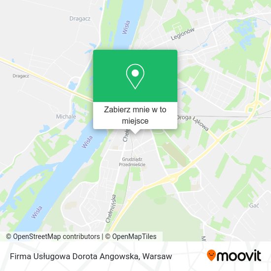 Mapa Firma Usługowa Dorota Angowska