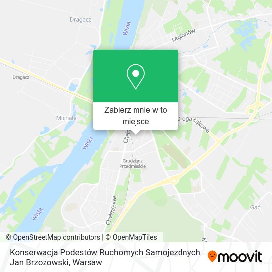 Mapa Konserwacja Podestów Ruchomych Samojezdnych Jan Brzozowski