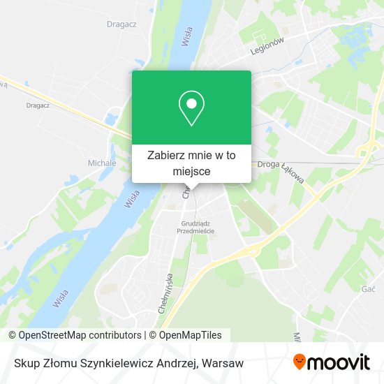 Mapa Skup Złomu Szynkielewicz Andrzej