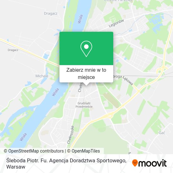 Mapa Śleboda Piotr. Fu. Agencja Doradztwa Sportowego