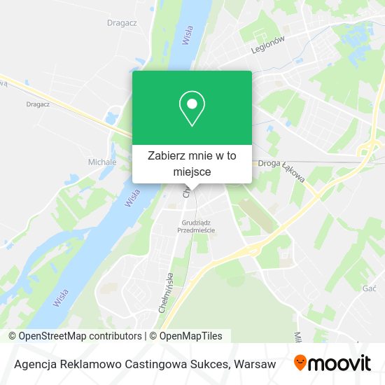 Mapa Agencja Reklamowo Castingowa Sukces