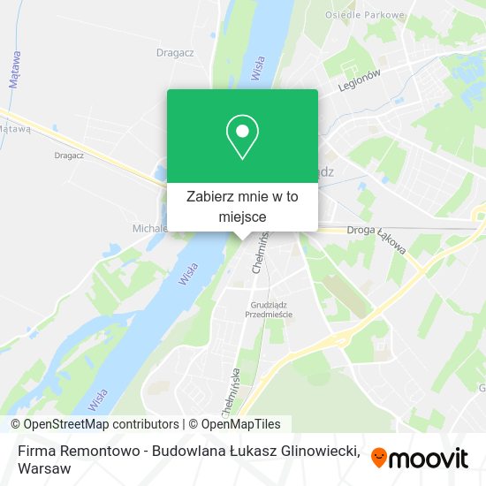 Mapa Firma Remontowo - Budowlana Łukasz Glinowiecki