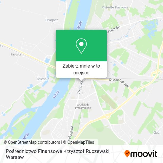 Mapa Pośrednictwo Finansowe Krzysztof Ruczewski