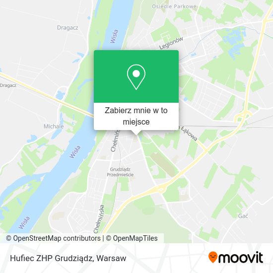 Mapa Hufiec ZHP Grudziądz