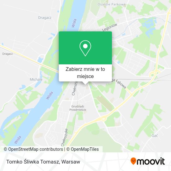 Mapa Tomko Śliwka Tomasz