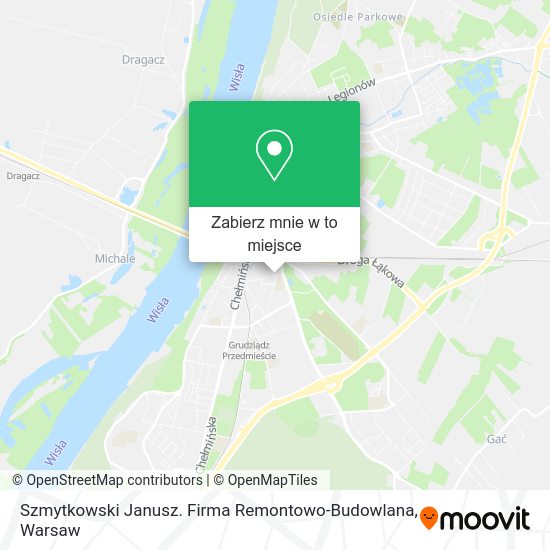 Mapa Szmytkowski Janusz. Firma Remontowo-Budowlana