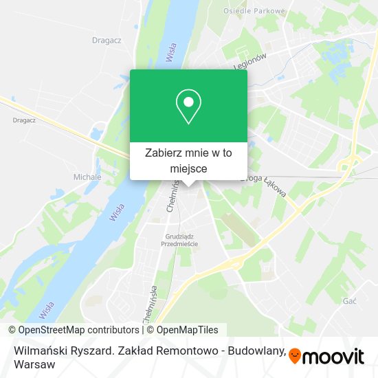 Mapa Wilmański Ryszard. Zakład Remontowo - Budowlany