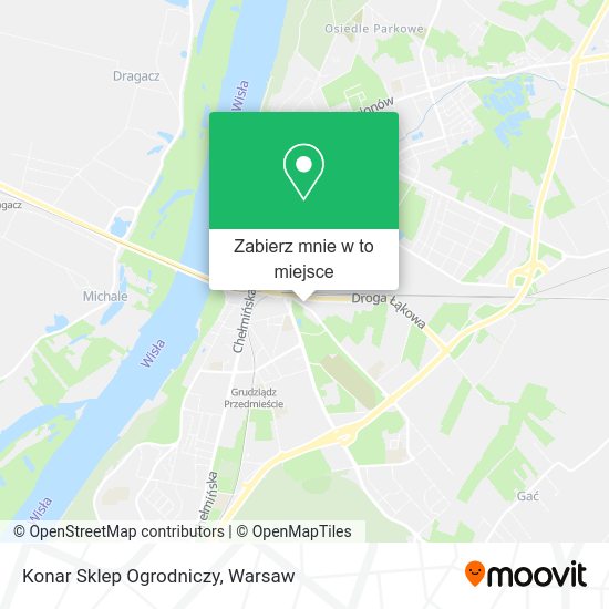 Mapa Konar Sklep Ogrodniczy