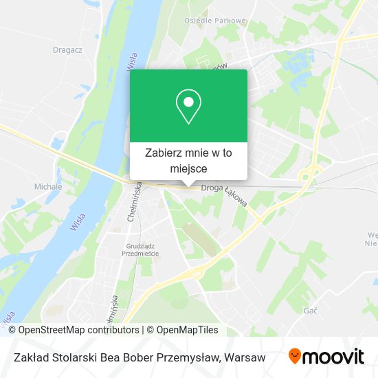 Mapa Zakład Stolarski Bea Bober Przemysław