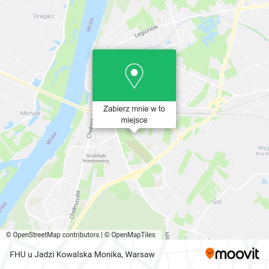 Mapa FHU u Jadzi Kowalska Monika