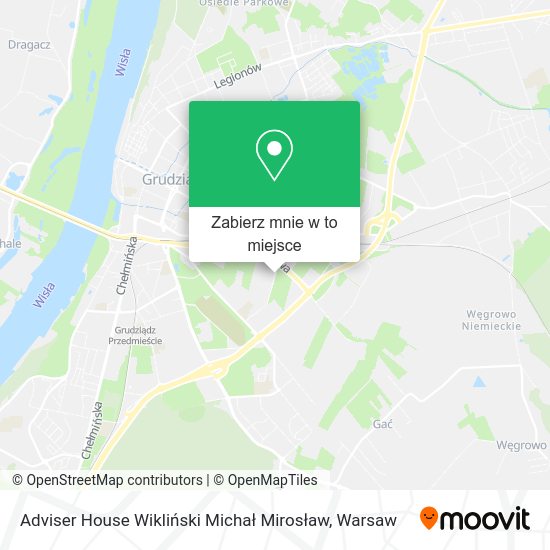 Mapa Adviser House Wikliński Michał Mirosław