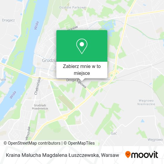 Mapa Kraina Malucha Magdalena Łuszczewska