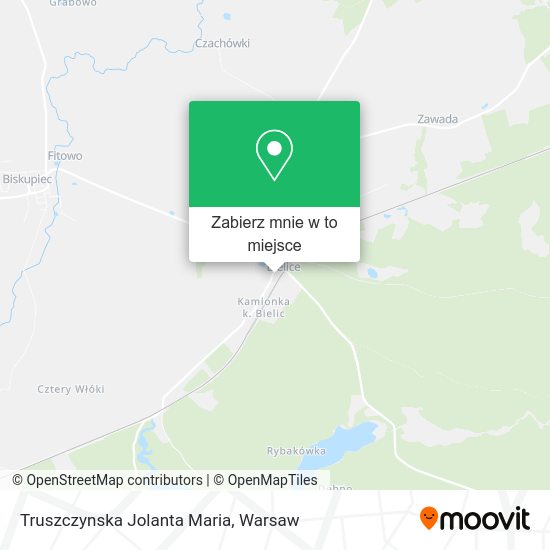 Mapa Truszczynska Jolanta Maria