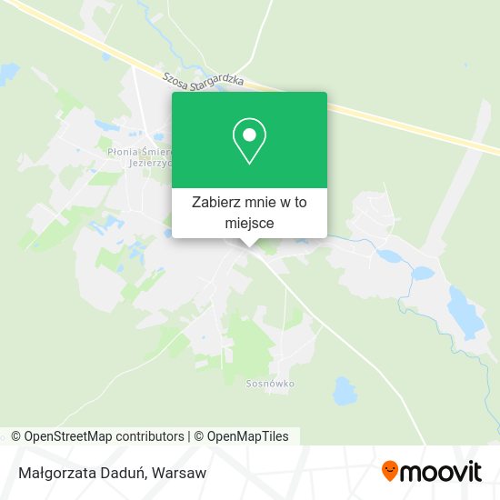 Mapa Małgorzata Daduń