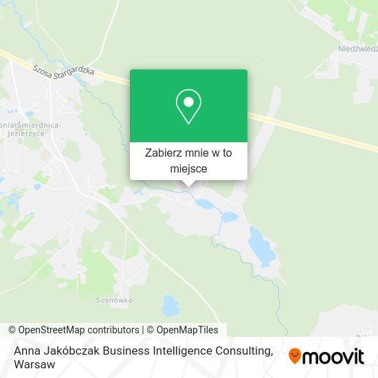 Mapa Anna Jakóbczak Business Intelligence Consulting