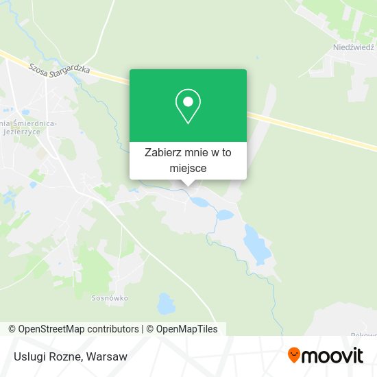 Mapa Uslugi Rozne