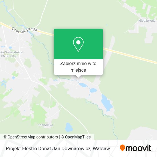 Mapa Projekt Elektro Donat Jan Downarowicz