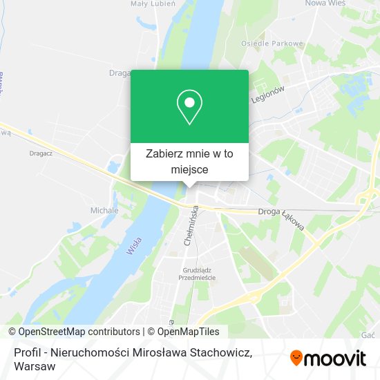 Mapa Profil - Nieruchomości Mirosława Stachowicz