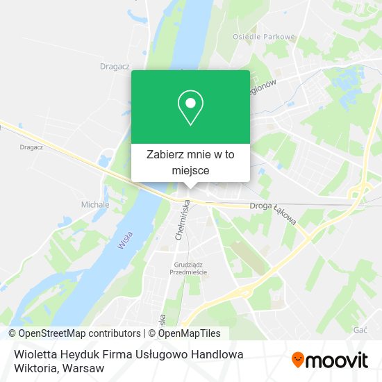 Mapa Wioletta Heyduk Firma Usługowo Handlowa Wiktoria