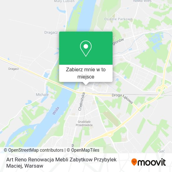 Mapa Art Reno Renowacja Mebli Zabytkow Przybylek Maciej