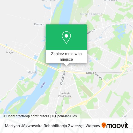 Mapa Martyna Józwowska Rehabilitacja Zwierząt