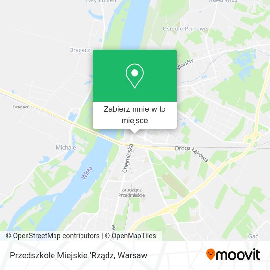 Mapa Przedszkole Miejskie 'Rządz